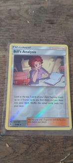 Bills analyse reverse holo hidden fates, Ophalen of Verzenden, Zo goed als nieuw, Losse kaart