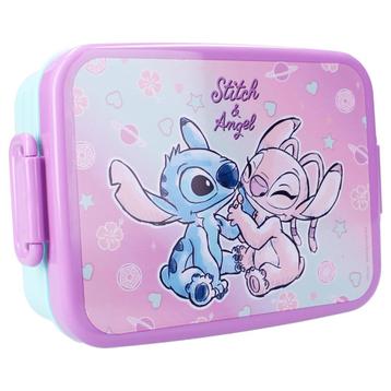 Stitch en Angel Broodtrommel - Disney Lunchbox / Brooddoos beschikbaar voor biedingen