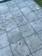 Chinese hardsteen 40x40.  12m2, Tuin en Terras, Verzenden, Zo goed als nieuw, Terrastegels, Natuursteen