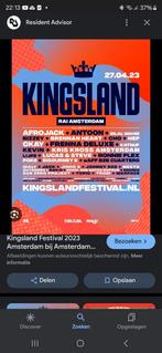 1x kingsland Amsterdam ticket, Tickets en Kaartjes, Evenementen en Festivals, Eén persoon
