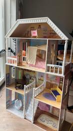 Kidkraft barbiehuis met toebehoren, Kinderen en Baby's, Speelgoed | Poppenhuizen, Ophalen, Zo goed als nieuw, Toebehoren