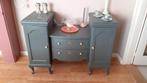 Gerestyled Vintage kastje,donkergroen  ., Huis en Inrichting, Kasten | Dressoirs, Ophalen, Queen ann, 50 tot 100 cm, Zo goed als nieuw