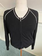 Expresso, zwart/wit vestje/truitje met rits maat XL, Zwart, Maat 46/48 (XL) of groter, Gedragen, Verzenden