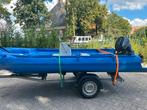 Fun Yak 3.90 dagboot met boottrailer zonder moter, Watersport en Boten, Rubberboten, Gebruikt, Overige brandstoffen, Minder dan 70 pk