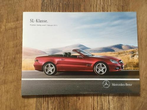Mercedes SL klasse - 5 stuks, Boeken, Auto's | Folders en Tijdschriften, Nieuw, Mercedes, Ophalen of Verzenden