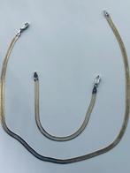 Zilveren Sieraden set, Verzenden, Zilver, Ketting