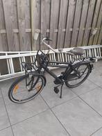 Cortina Fiets Jongens Zwart Bruin 24 Inch Voetrem, Fietsen en Brommers, Fietsen | Jongens, Ophalen, 24 inch, Versnellingen, Zo goed als nieuw