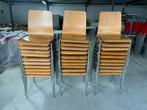 30x Stapelbare Stoelen Kantinestoelen, Huis en Inrichting, Stoelen, Ophalen, Gebruikt, X, Vijf, Zes of meer stoelen