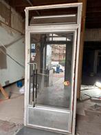 Oude stalen winkeldeur 110 x 250, Doe-het-zelf en Verbouw, 75 tot 150 cm, Raamkozijn, Ophalen of Verzenden, Zo goed als nieuw