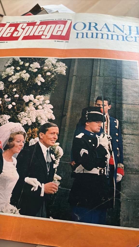 Spiegel 1966 Daf caravan luchtmacht texel, Ophalen of Verzenden