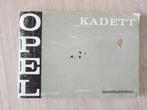 Opel Kadett 1971  instructieboekje, Ophalen of Verzenden
