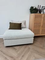 2 stuks IKEA VIMLE poef/hocker - Beige - Zo goed als nieuw!, Ophalen, Zo goed als nieuw, Stof, Rechthoekig