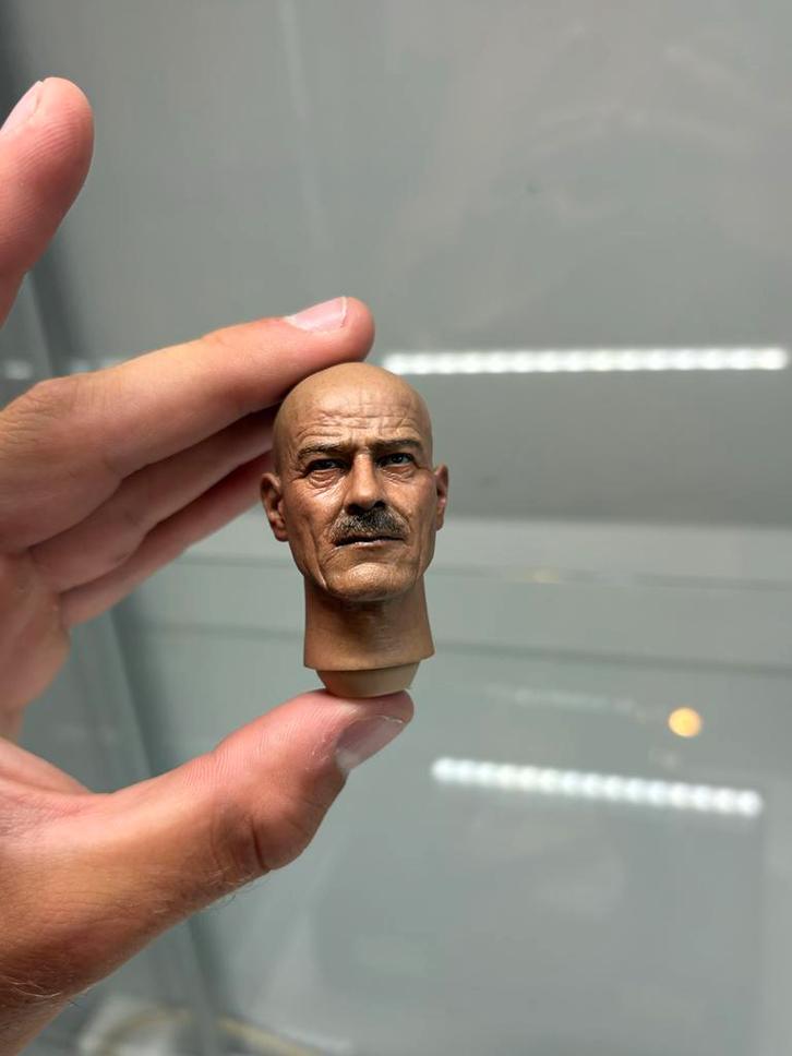 1:6 scale Walter White headsculpt custom, Verzamelen, Poppetjes en Figuurtjes, Nieuw, Verzenden