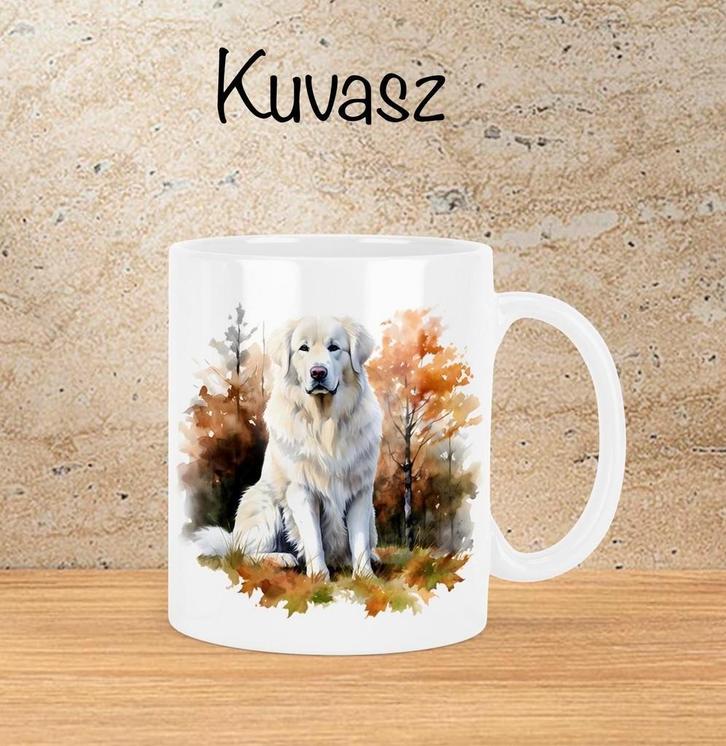 Kuvasz Herfstmok, Huis en Inrichting, Keuken | Servies, Nieuw, Kop(pen) en/of Schotel(s), Overige stijlen, Ophalen of Verzenden