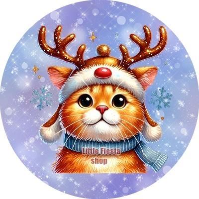 L251 icing frosting rendier kat 20cm eetbare taart print top, Hobby en Vrije tijd, Taarten en Cupcakes maken, Nieuw, Versiering