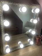 Vanity Hollywood spiegel. (Spiegel met lampjes), Huis en Inrichting, Woonaccessoires | Spiegels, Ophalen, Nieuw, Rechthoekig, Minder dan 100 cm