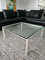 Metaform M-1 Salontafel Glas, Huis en Inrichting, Ophalen, Gebruikt, Vierkant, 50 tot 100 cm