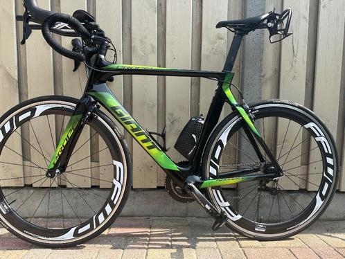 Giant propel advanced + Carbon wielset, Fietsen en Brommers, Fietsen | Racefietsen, Gebruikt, Heren, Giant, Meer dan 20 versnellingen