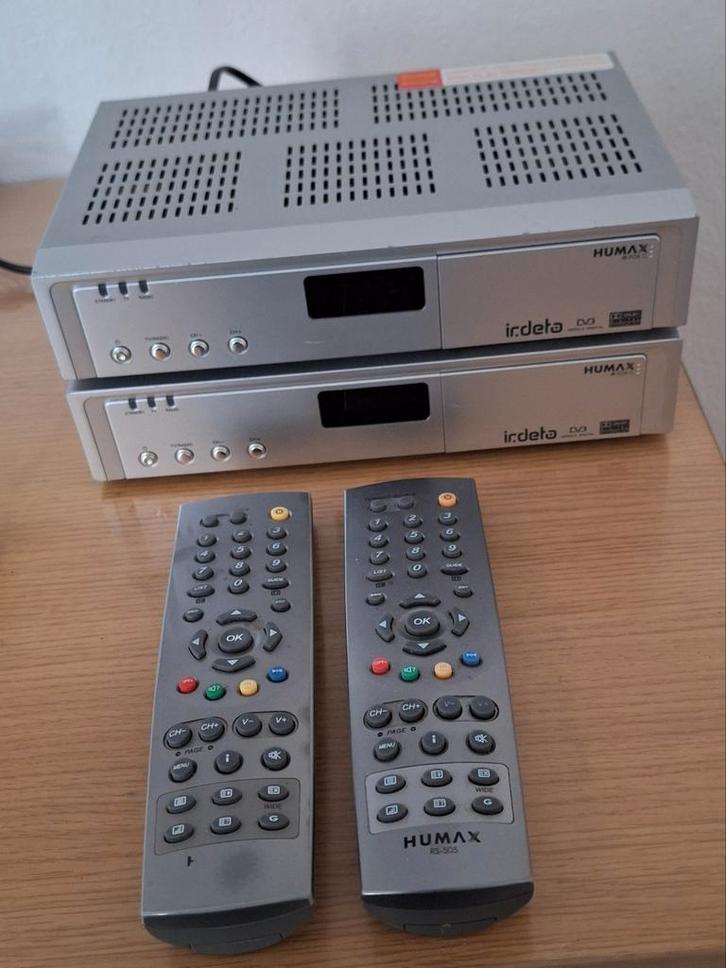 Humax IR-FOX C Decoder, Audio, Tv en Foto, Decoders en Harddiskrecorders, Zo goed als nieuw, Decoder, Ophalen of Verzenden