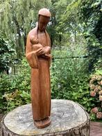 Houten Afrikaans Mariabeeld ❤️ Maria met kindje, Antiek en Kunst, Kunst | Beelden en Houtsnijwerken, Ophalen of Verzenden