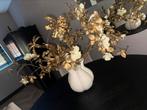Tulpenvaas met zijde bloemen, Ophalen of Verzenden, Zo goed als nieuw