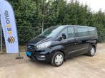 Ford Transit Custom 9 zitplaatsen (bj 2019), Gebruikt, Cruise Control, Zwart, Bedrijf