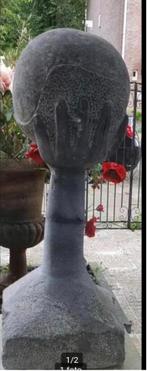 Prachtg tuinbeeld  arm hand met bal, Ophalen, Zo goed als nieuw, Beton, Mensenbeeld