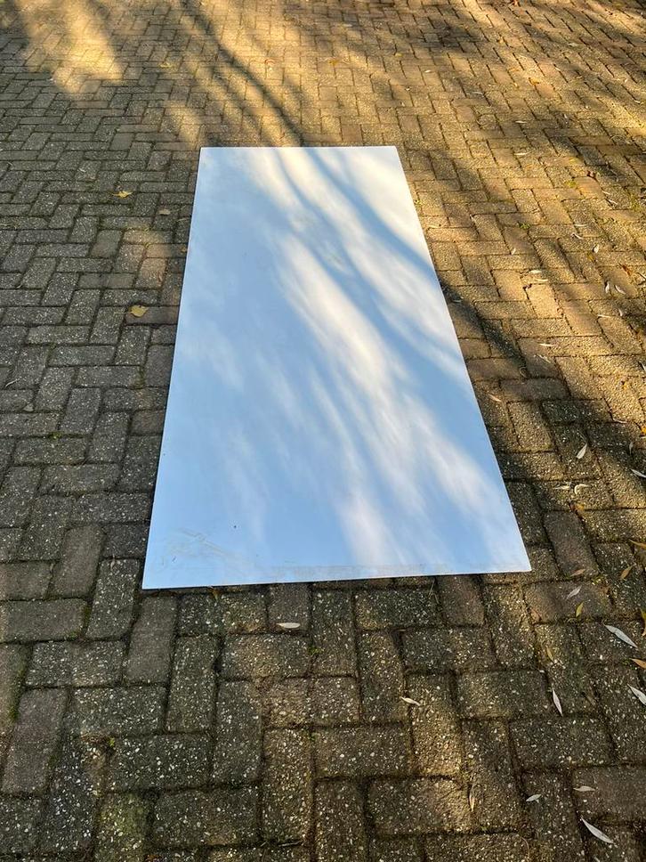 Afwerkings platen wit, Doe-het-zelf en Verbouw, Plinten en Afwerking, Zo goed als nieuw, Plinten, Mdf, Ophalen of Verzenden