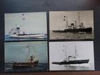4 ansichtkaarte sleepboten Smit & co, Verzamelen, Scheepvaart, Ophalen of Verzenden, Motorboot, Kaart, Foto of Prent