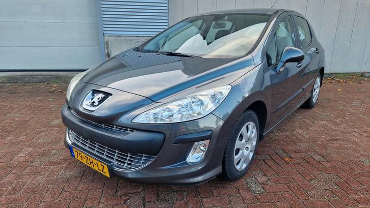 Peugeot 308, Auto's, Peugeot, Particulier, Benzine, B, Hatchback, Handgeschakeld, Origineel Nederlands, Zilver of Grijs, Zwart