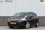Opel Zafira Tourer 1.4 T Cosmo Trekhaak 2e eig NL Auto, Auto's, Opel, Euro 5, Stof, Gebruikt, Zwart
