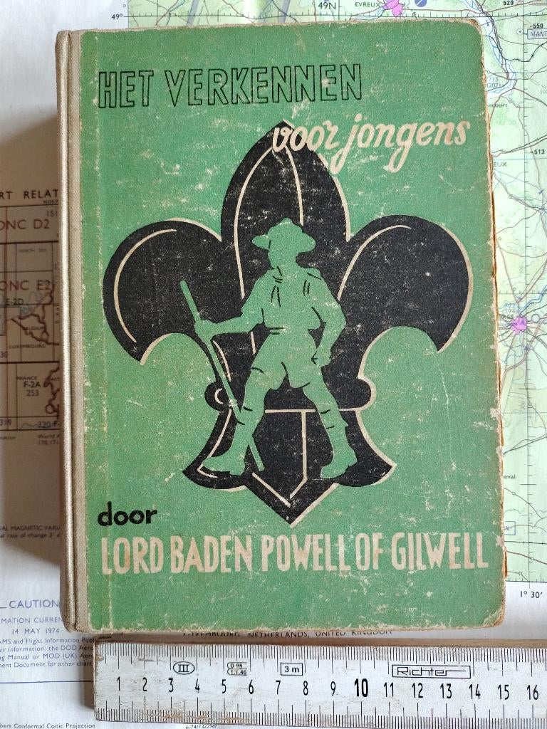 Het verkennen voor jongens, Nederlands 6e druk 1946, Verzamelen, Scouting, Ophalen of Verzenden, Zo goed als nieuw, Boek of Tijdschrift