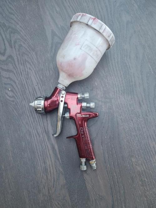 Devilbiss gti pro base & clear 2 stuks, Doe-het-zelf en Verbouw, Schildersmaterialen, Zo goed als nieuw, Overige typen, Ophalen of Verzenden