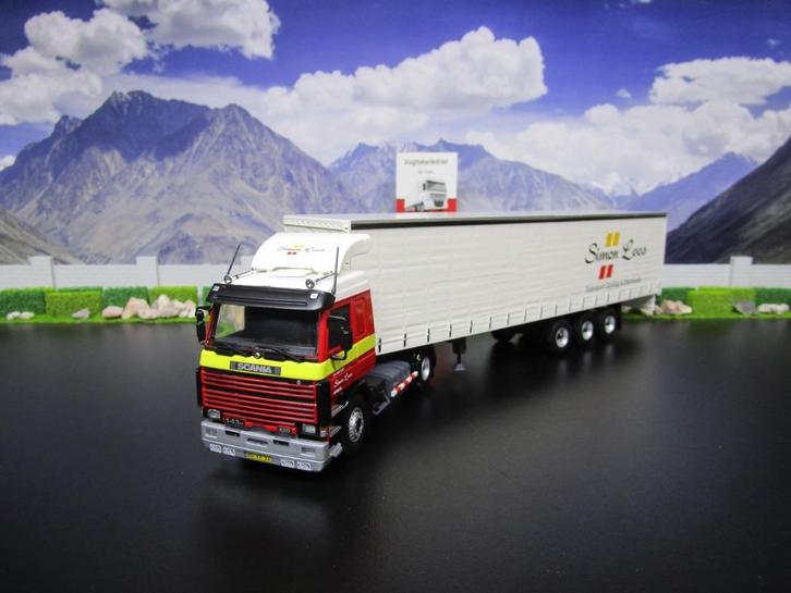 Tekno 81830 Simon Loos , Scania R143 Streamline, Hobby en Vrije tijd, Modelauto's | 1:50, Nieuw, Bus of Vrachtwagen, Tekno, Ophalen