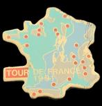 Tour de France 1991 pin met landkaart, Verzamelen, Verzenden, Nieuw, Sport, Speldje of Pin