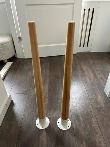 Ikea HILVER Conische poot, bamboe, 70 cm