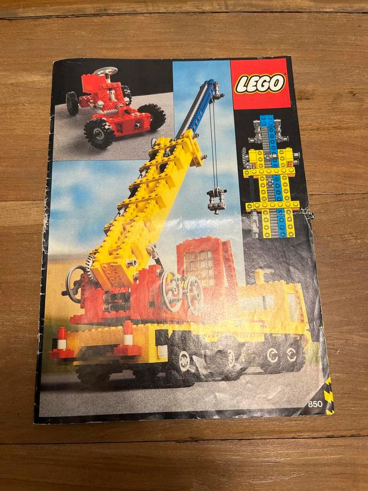 Lego Instructieboekje 850, Kinderen en Baby's, Speelgoed | Duplo en Lego, Gebruikt, Ophalen of Verzenden