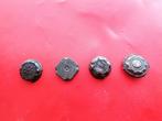 4stuks verschillende 18eeuwse knopen, Antiek en Kunst, Verzenden, Dames