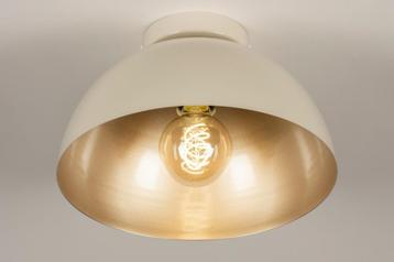 plafondlamp zand beige kleur keuken tafel bed hoekbank lamp beschikbaar voor biedingen
