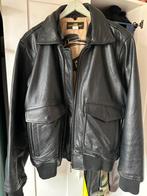 LifeLine Aviator leren A-2 jacket, Kleding | Heren, Jassen | Winter, Ophalen of Verzenden, Zo goed als nieuw, Maat 56/58 (XL)