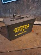 Stalen munitiekist klein waterdicht, Verzamelen, Militaria | Algemeen, Ophalen of Verzenden, Landmacht, Nederland