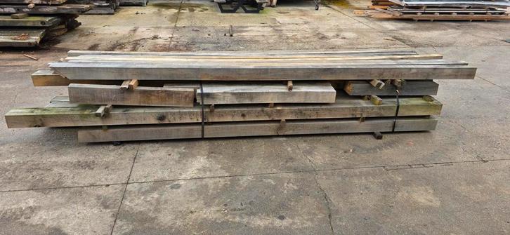 Partij Eiken Balken 20 x 15 cm - 1 jaar gedroogd, Doe-het-zelf en Verbouw, Hout en Planken, Gebruikt, Balk, Eiken, Minder dan 200 cm