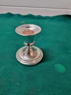 Kandelaar verzilverd voor dineer kaars, Ophalen of Verzenden, 'T Olde Gre-j, Info@toldegrej.nl, Endepoelstraat 20f Didam