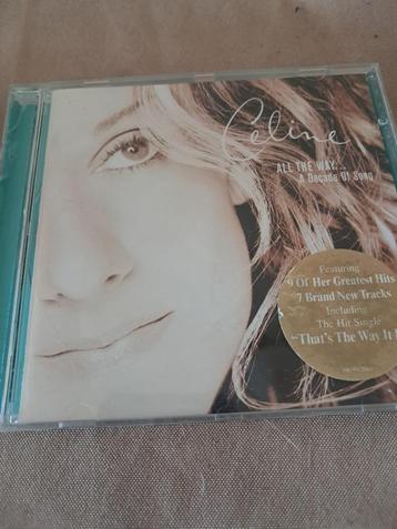 CD Cëline Dion-All the way (A decade of songs) beschikbaar voor biedingen