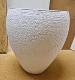 Bloempot groot wit, Minder dan 50 cm, Kunststof, Gebruikt, Wit