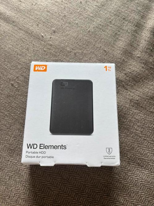 Western Digital Elements, Computers en Software, Harde schijven, Zo goed als nieuw, Laptop, Extern, HDD, Firewire, Ophalen