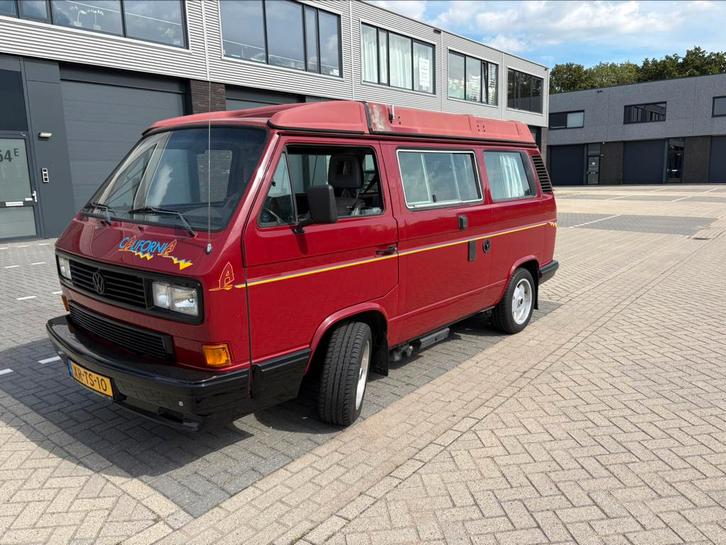 Volkswagen westfalia Joker 1 1.6 TD Kampeer 1989 Rood, Caravans en Kamperen, Campers, Particulier, tot en met 4, Buscamper of Camperbus