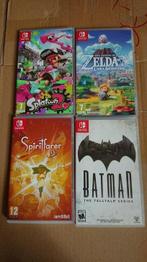 Lege switch game hoesjes, 1 speler, Ophalen of Verzenden, Zo goed als nieuw, Vanaf 3 jaar