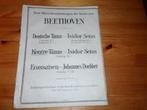 Beethoven - kontre tanze - deutsche tanze, Ophalen of Verzenden, Artiest of Componist, Klassiek, Piano