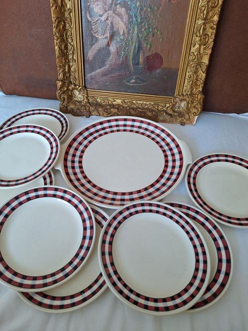 Gebakset villeroy en boch, Antiek en Kunst, Antiek | Servies los, Ophalen of Verzenden